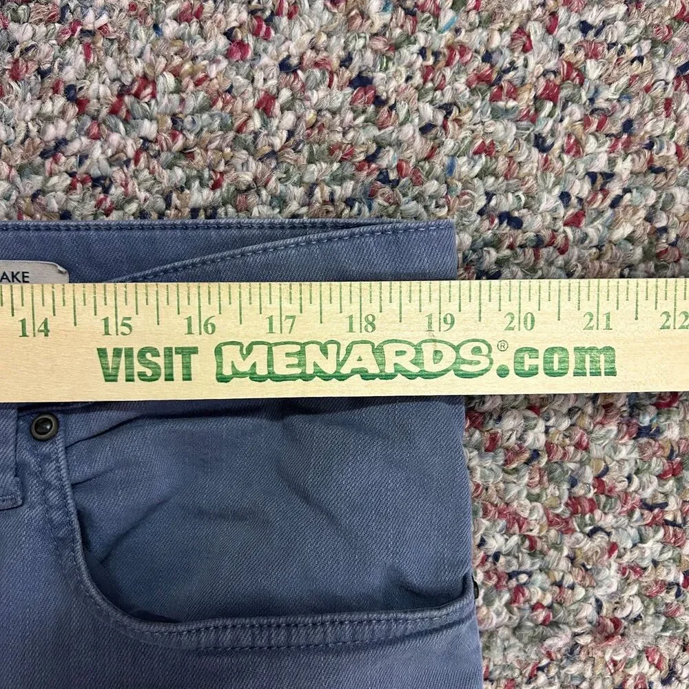 Mavi Men's Jake Medium Blue Stretch Twill Slim Fit Jean Style Pants Size 38/31